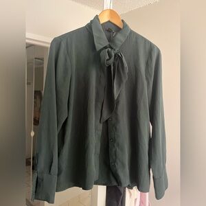 Simons Dark Green Button Down Shirt
